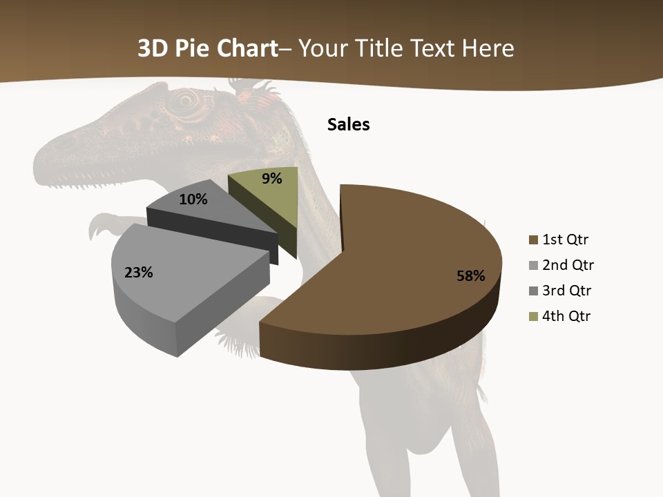 Cityscape Downtown Global PowerPoint Template