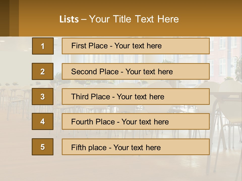 View Graphic High PowerPoint Template