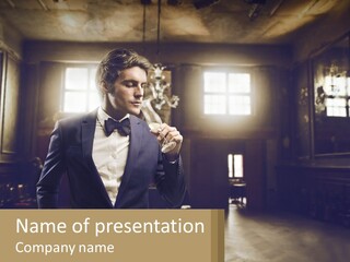 Building Black World PowerPoint Template