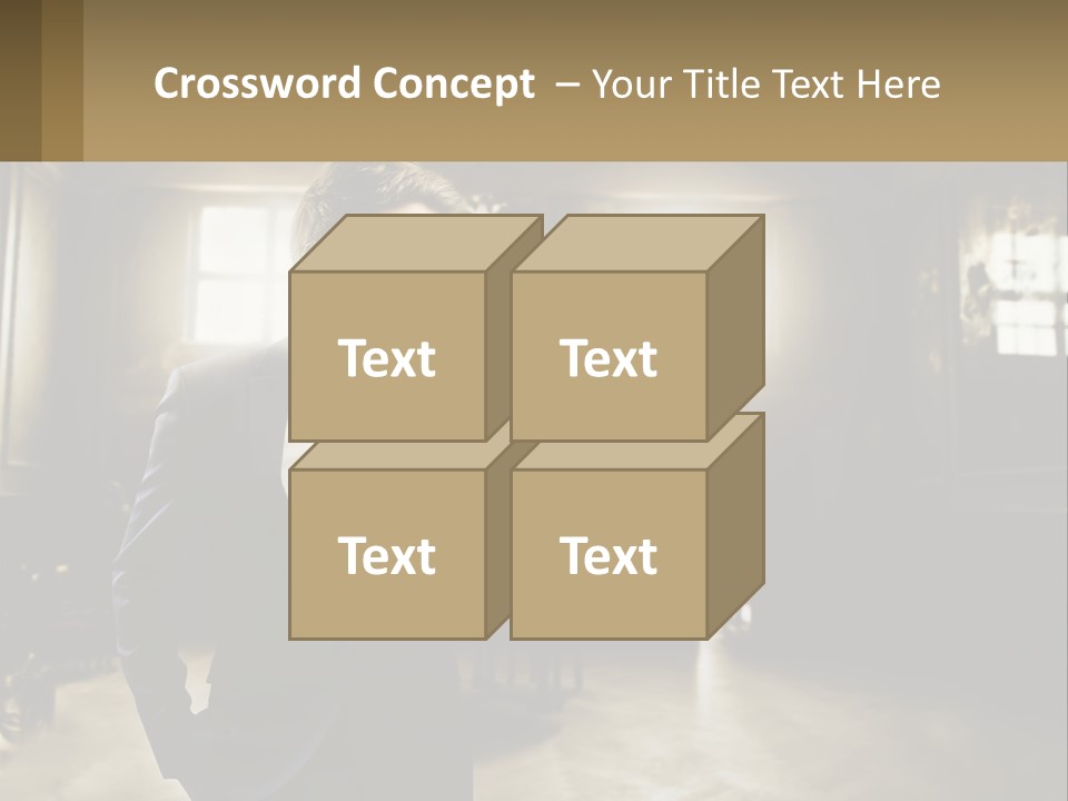 Building Black World PowerPoint Template