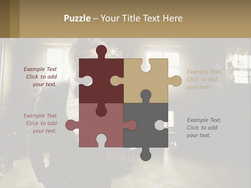 Building Black World PowerPoint Template