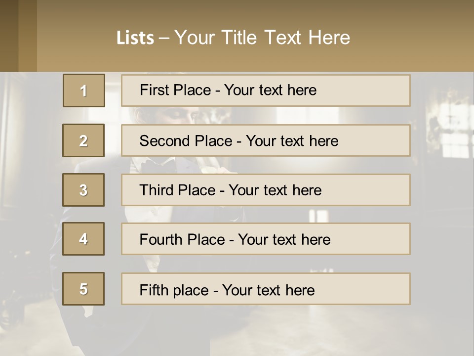 Building Black World PowerPoint Template