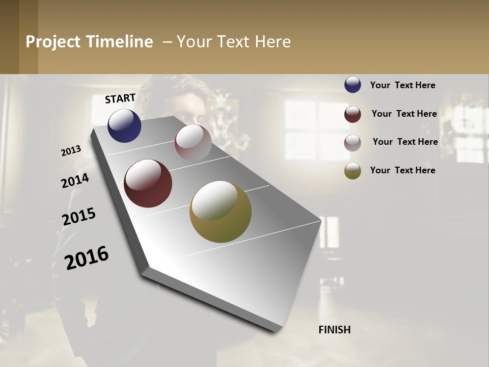 Building Black World PowerPoint Template