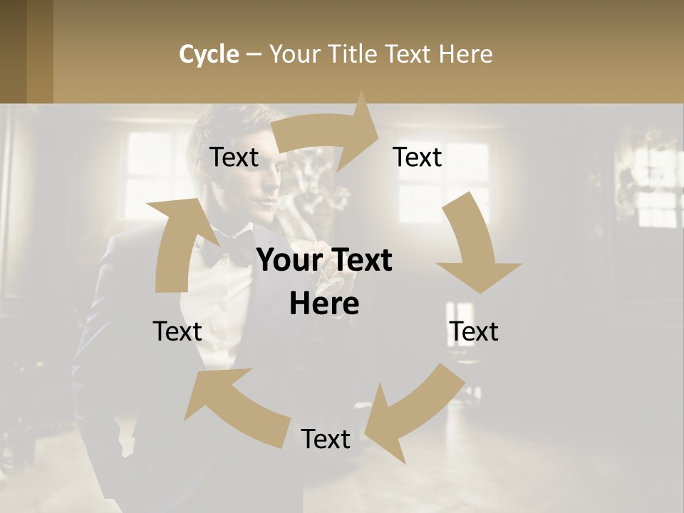 Building Black World PowerPoint Template