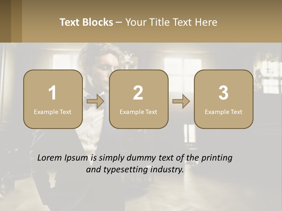 Building Black World PowerPoint Template