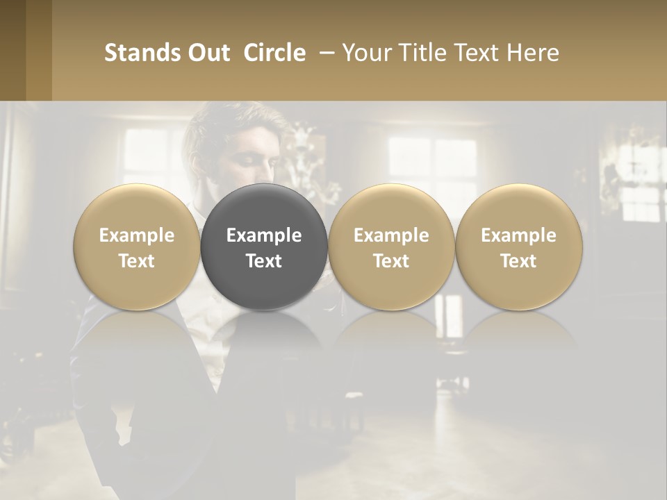 Building Black World PowerPoint Template