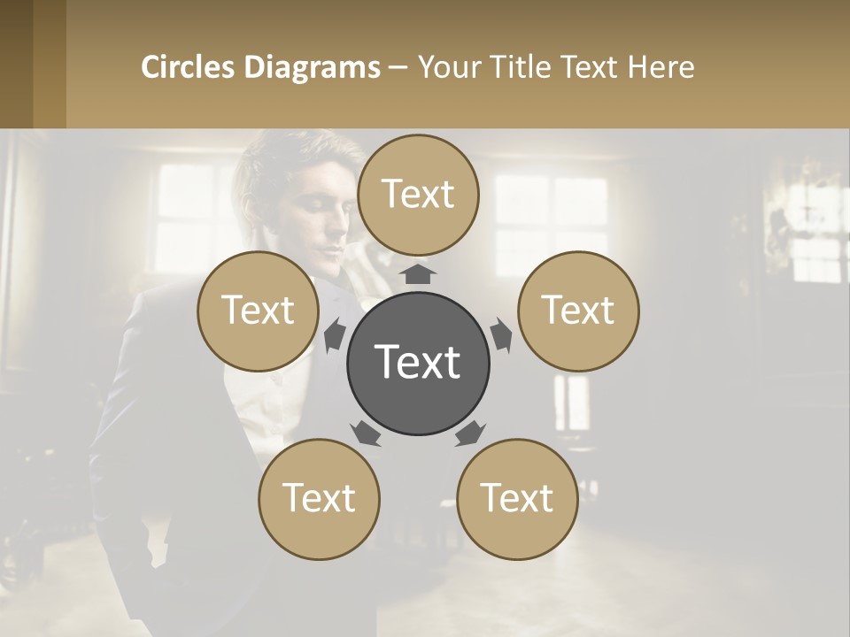 Building Black World PowerPoint Template