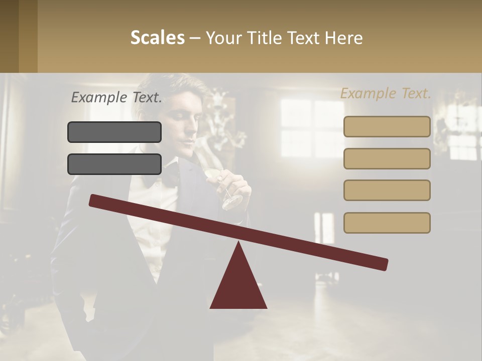 Building Black World PowerPoint Template