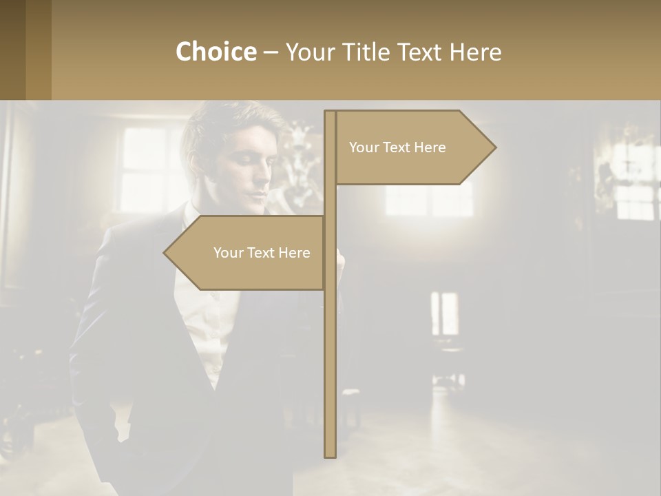 Building Black World PowerPoint Template
