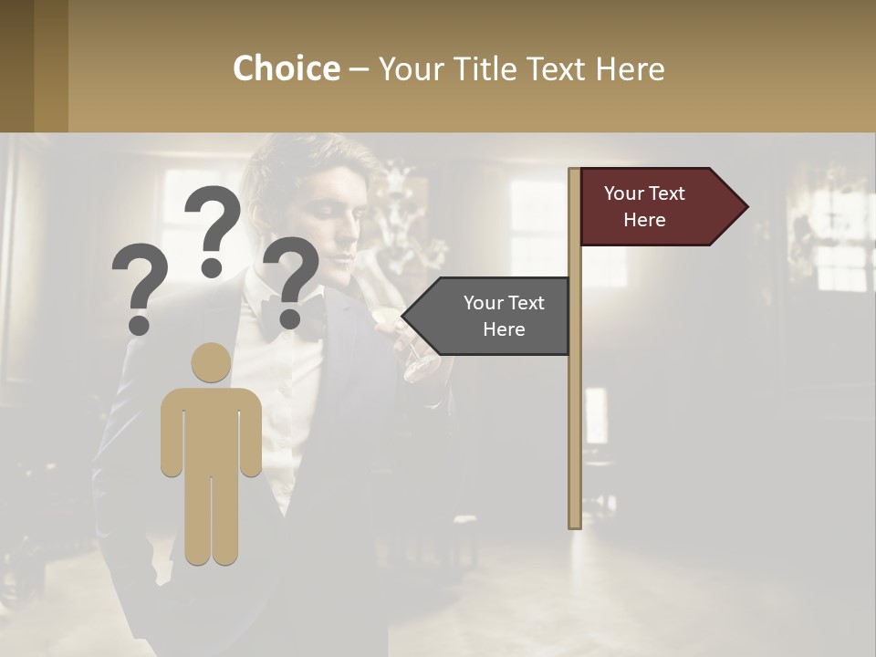 Building Black World PowerPoint Template