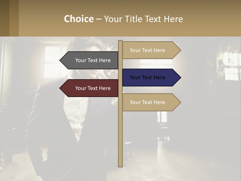 Building Black World PowerPoint Template
