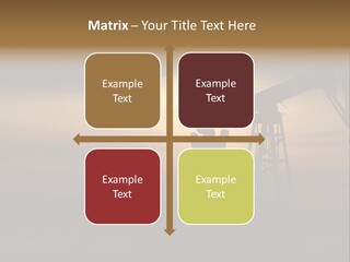 Light Skyscraper Planet PowerPoint Template