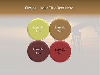 Light Skyscraper Planet PowerPoint Template