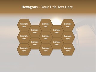 Light Skyscraper Planet PowerPoint Template