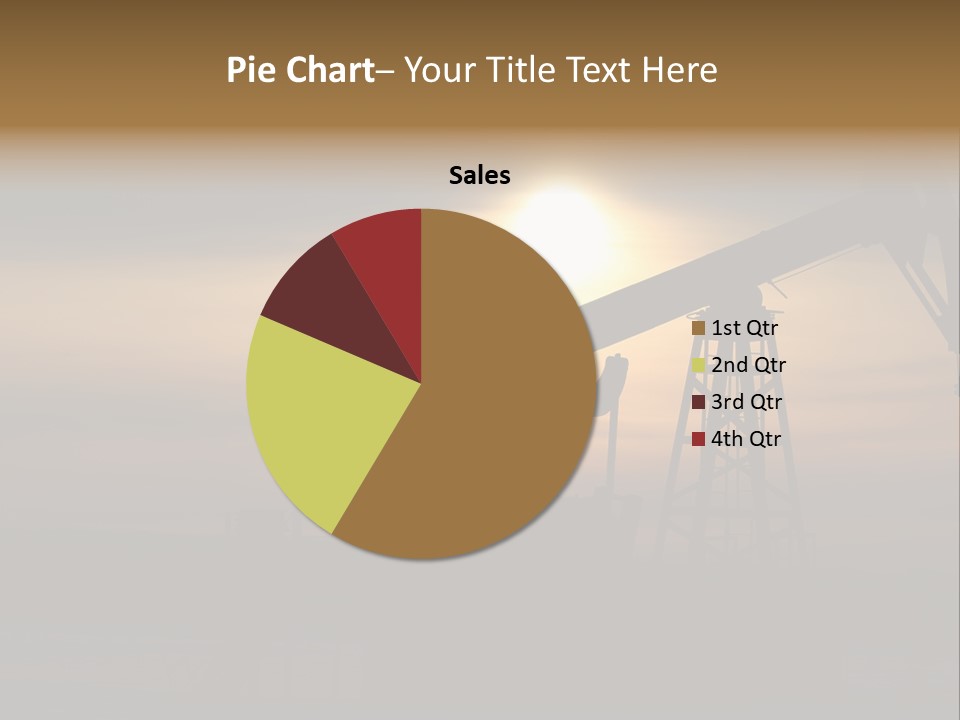 Light Skyscraper Planet PowerPoint Template