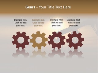 Light Skyscraper Planet PowerPoint Template