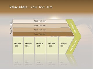 Light Skyscraper Planet PowerPoint Template