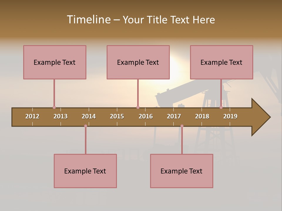 Light Skyscraper Planet PowerPoint Template
