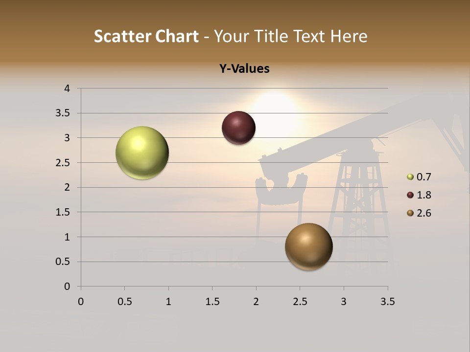 Light Skyscraper Planet PowerPoint Template