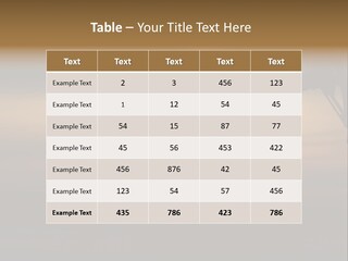 Light Skyscraper Planet PowerPoint Template