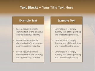 Light Skyscraper Planet PowerPoint Template