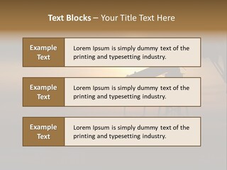 Light Skyscraper Planet PowerPoint Template