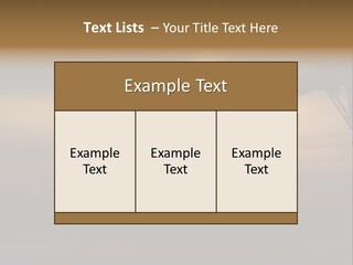 Light Skyscraper Planet PowerPoint Template