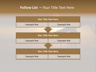 Light Skyscraper Planet PowerPoint Template
