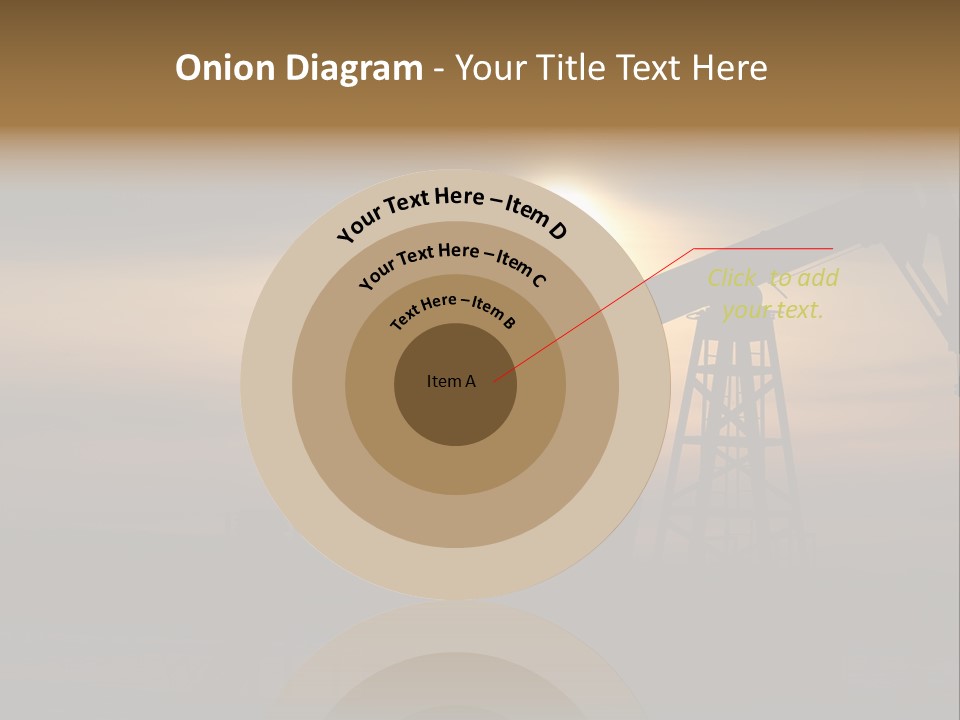 Light Skyscraper Planet PowerPoint Template