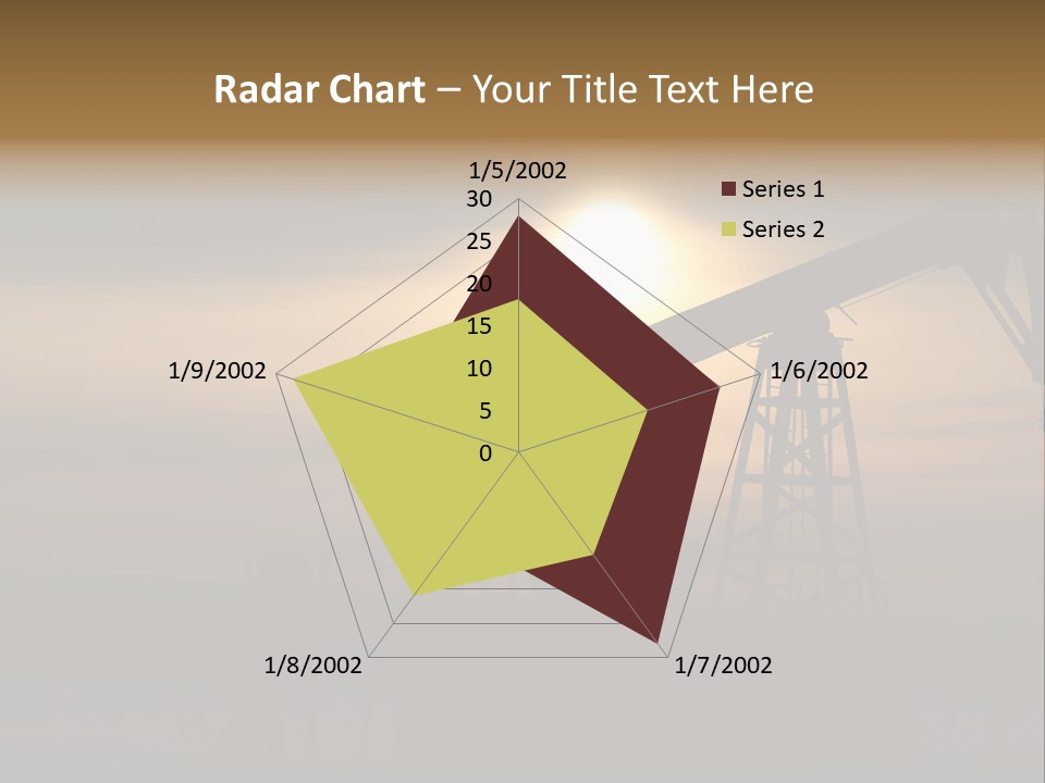 Light Skyscraper Planet PowerPoint Template
