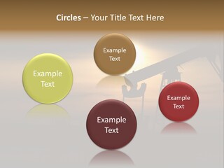 Light Skyscraper Planet PowerPoint Template