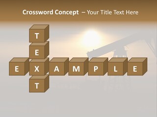 Light Skyscraper Planet PowerPoint Template