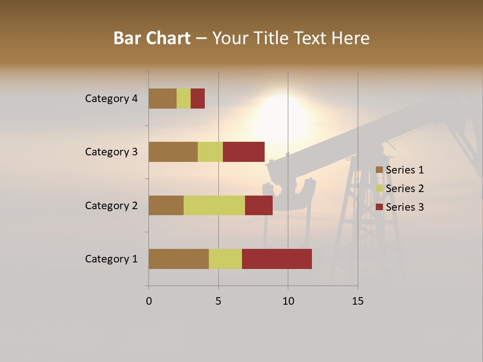 Light Skyscraper Planet PowerPoint Template
