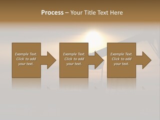 Light Skyscraper Planet PowerPoint Template