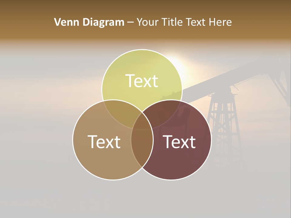 Light Skyscraper Planet PowerPoint Template