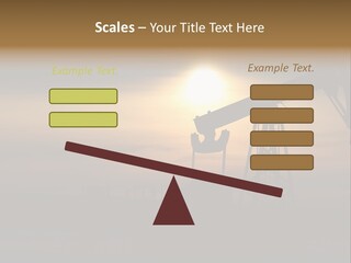 Light Skyscraper Planet PowerPoint Template