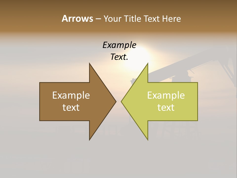 Light Skyscraper Planet PowerPoint Template