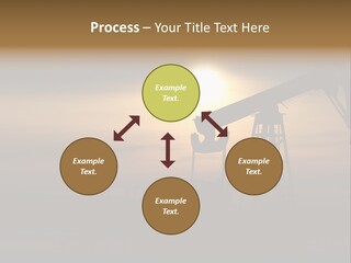 Light Skyscraper Planet PowerPoint Template