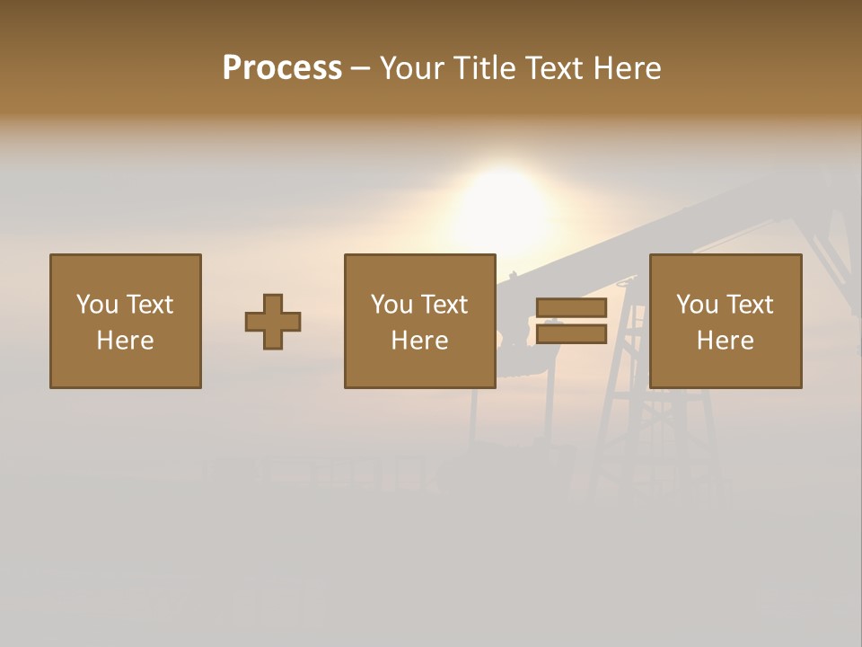 Light Skyscraper Planet PowerPoint Template