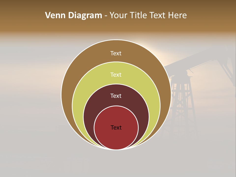 Light Skyscraper Planet PowerPoint Template