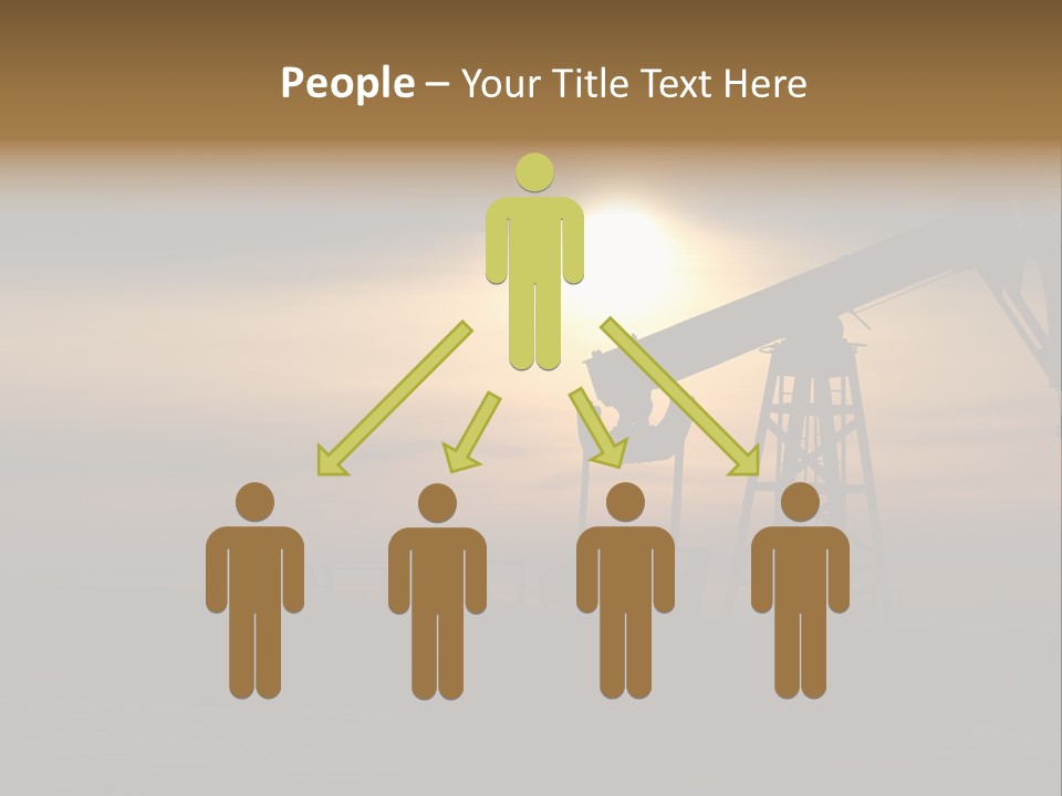 Light Skyscraper Planet PowerPoint Template