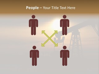 Light Skyscraper Planet PowerPoint Template