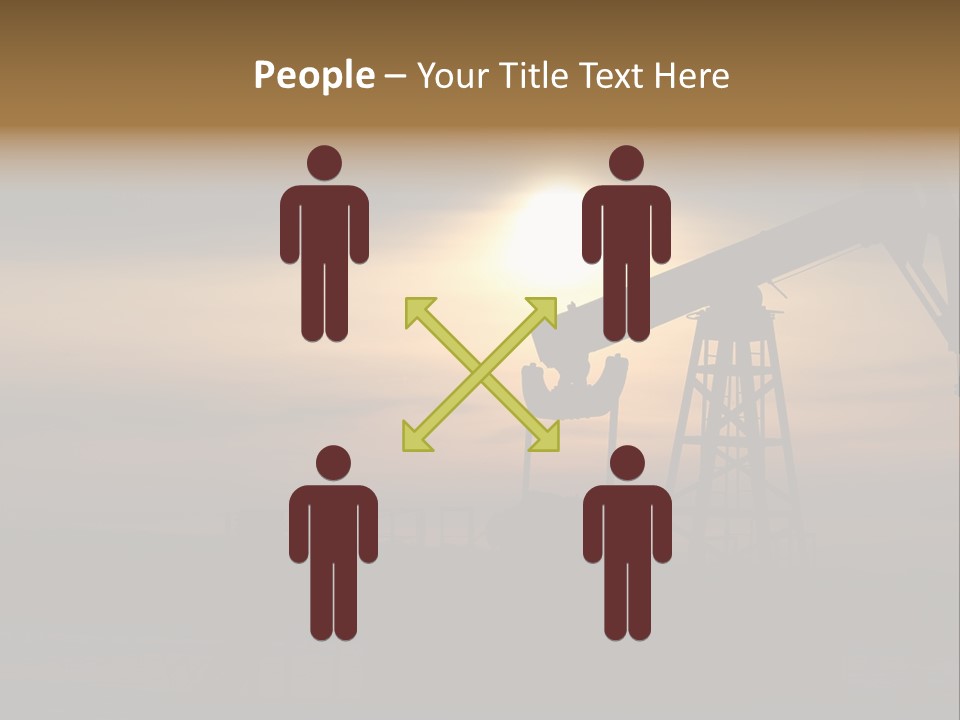 Light Skyscraper Planet PowerPoint Template