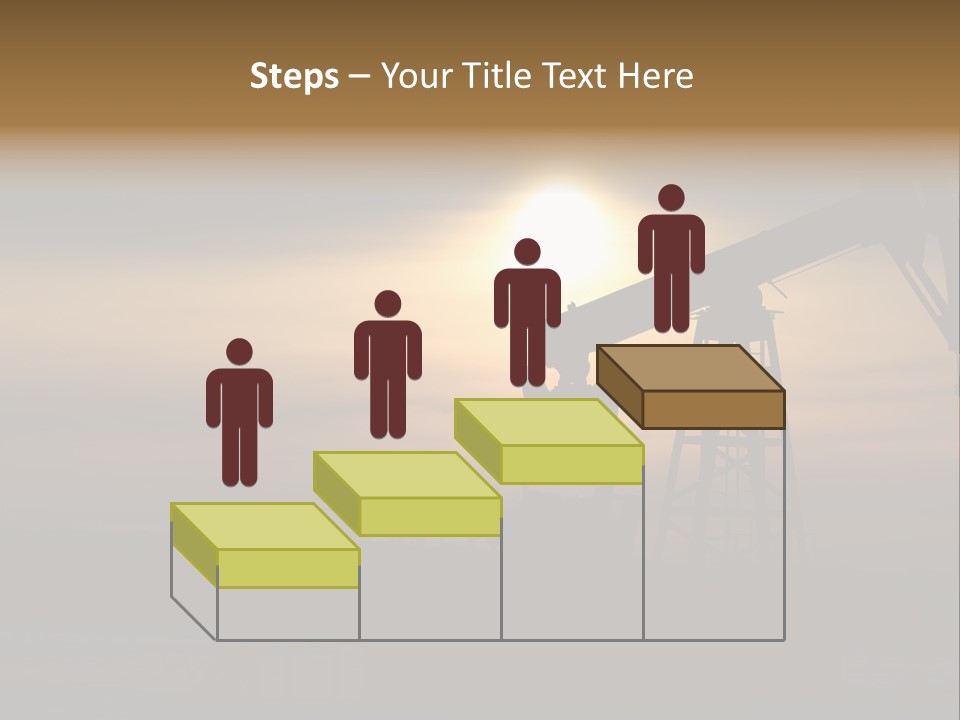 Light Skyscraper Planet PowerPoint Template