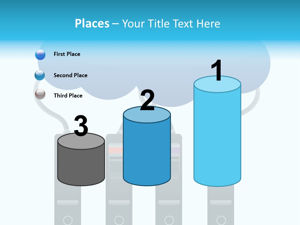 Tall Global Background PowerPoint Template