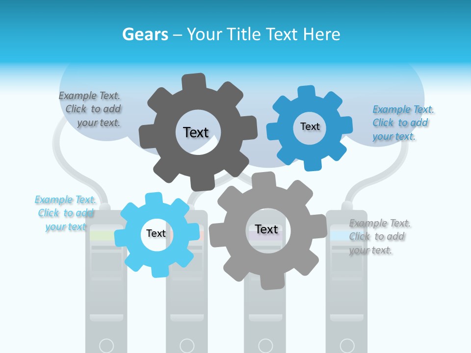 Tall Global Background PowerPoint Template