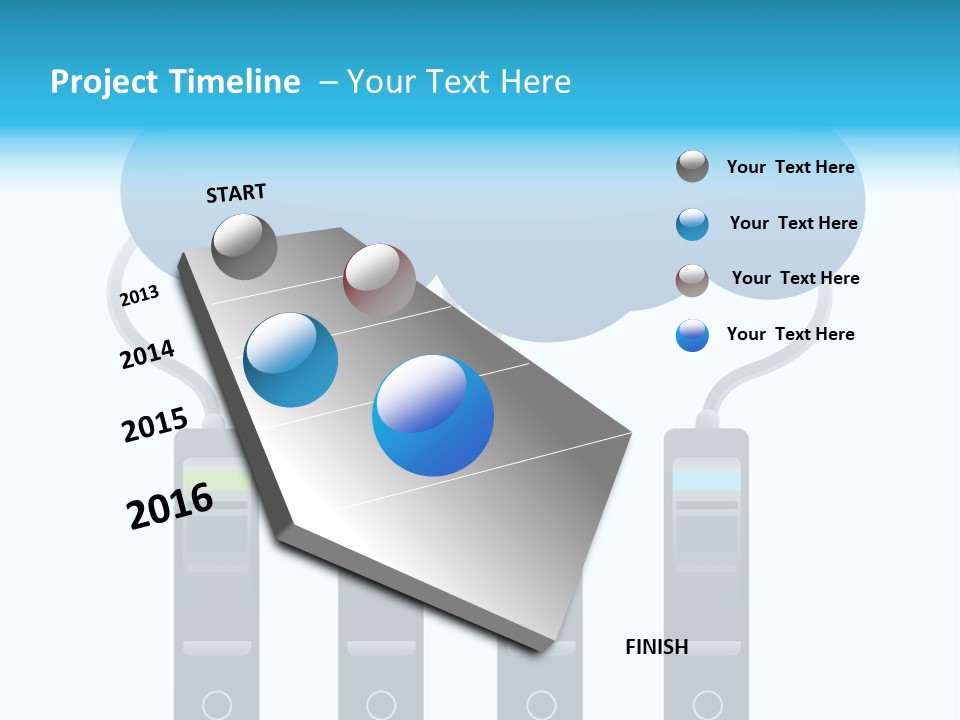 Tall Global Background PowerPoint Template