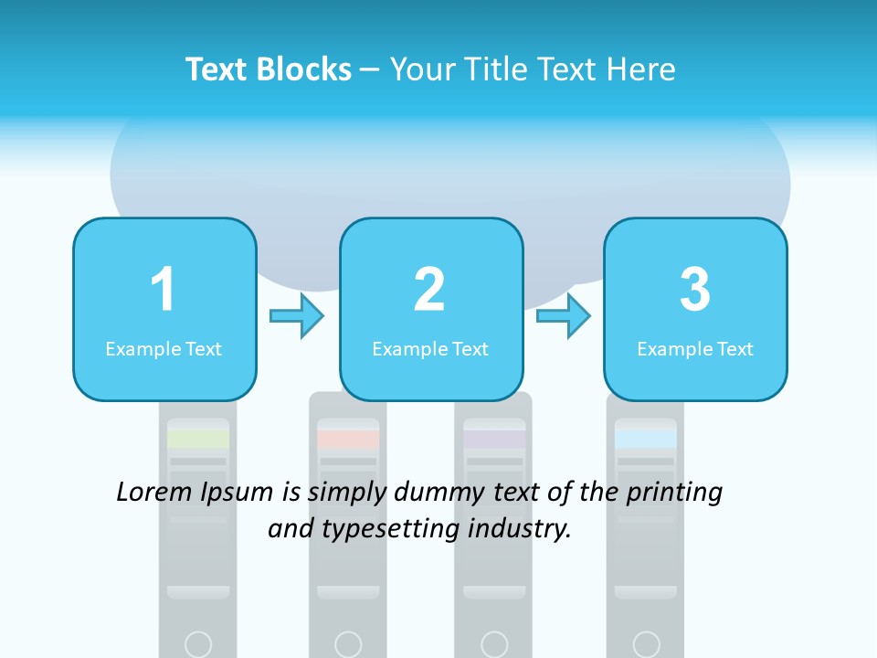 Tall Global Background PowerPoint Template
