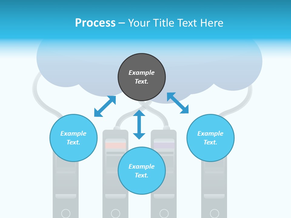 Tall Global Background PowerPoint Template