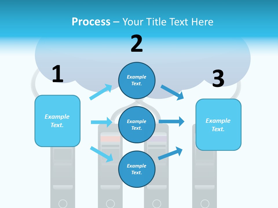 Tall Global Background PowerPoint Template